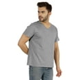thumbnail image 3 of Inkmeso T-Shirt de Base à Col en V pour Homme, Manches Courtes, Uni, Coupe Régulière, en Coton, 3 of 7