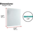 thumbnail image 7 of BirdRock Home 2-Pack Magnetic Glass Dry Erase Board for Wall - White, 7 of 7