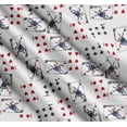 thumbnail image 3 of Soimoi Cotton Poplin Fabric Indoor Game Poker Card Sports Print Fabric by the Yard 42 Inch Wide, 3 of 7