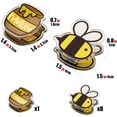 thumbnail image 2 of CAIRIAC Bee Chip Clips Cute Bag Clips, Potato Chip Bag Clips, Plastic Bread Bag Clips, Fun Bag Clips for Food Chips, Food Storage (10 Pcs), 2 of 6