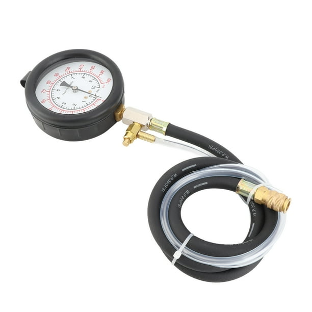 Kit De Probador De Presión De Inyección De Combustible Del Inyector TU443 0-140PSI 0-10BAR MATE DE Presión De Combustible Automotriz Complete Kit