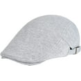 thumbnail image 6 of CoCopeaunts Newsboy Hats for Women Cotton Flat Cap Men Women Soft Golf Driving Cabbie Hat Adjustable Ivy Newsboy Cap, 6 of 8