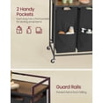 thumbnail image 4 of Clasificador de ropa VASAGLE UBLH021B01 110 L con 2 compartimentos, 4 of 7
