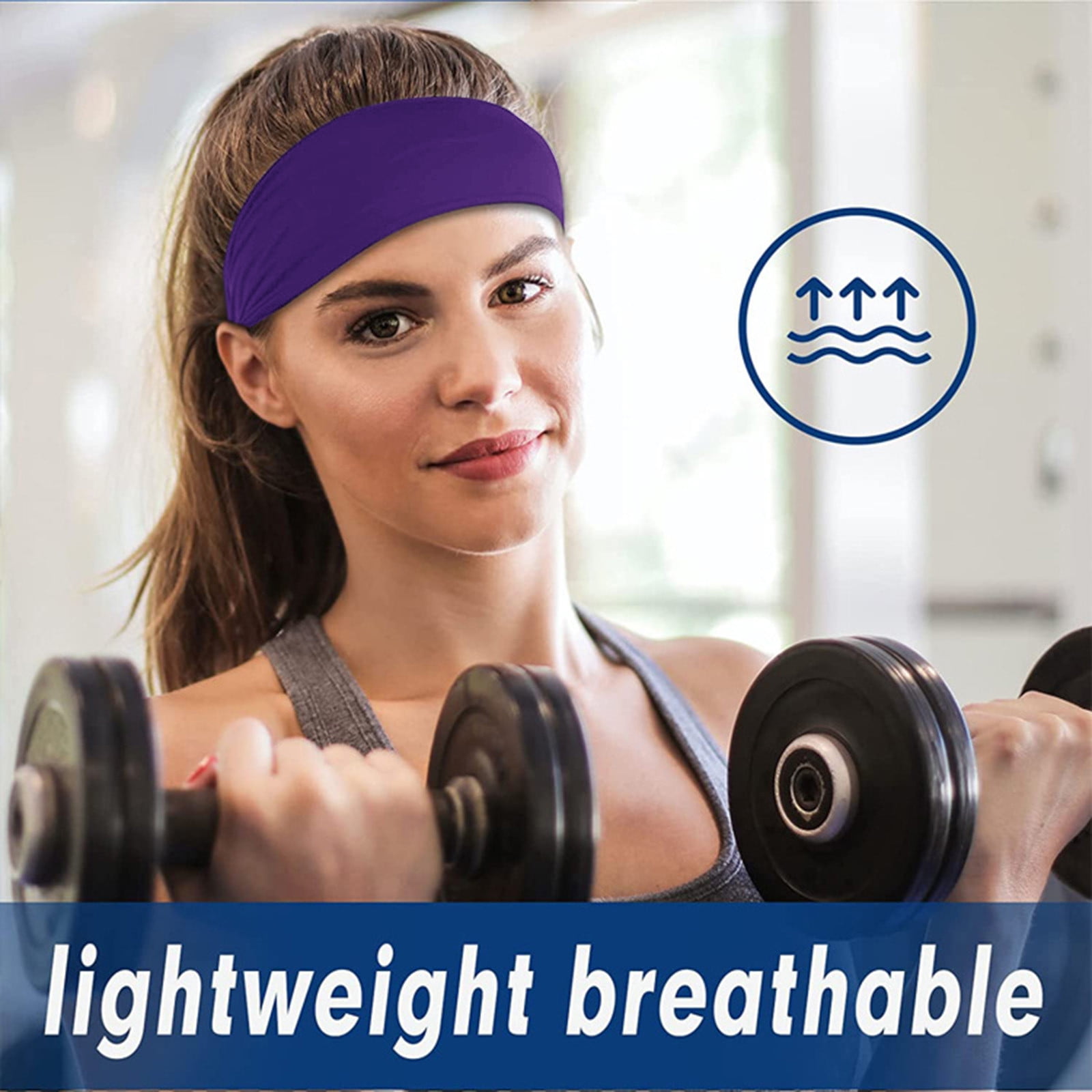 Bandeau Élastique Turban Pour Cheveux – Sport, Yoga Femme – Tissu Bohème Écologique