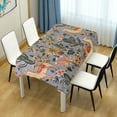 thumbnail image 4 of Yayeee Tablecloths 60" x 60" Rectangle Wrinkle Resistant Party Table Cover, Gray Llama Pattern, 4 of 8