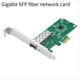 thumbnail image 3 of Adaptador de Red PCIe SFP, Tarjeta LAN de Fibra Gigabit de 10/100/1000 Mbps para I210 TXA026, 3 of 5