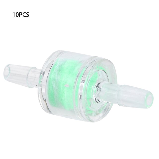 Hose Cleaning Silicone Tube Filter, ABS Green Aquarium Cleaning Filter, For Fish Tanks 4MM