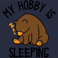 thumbnail image 3 of CafePress - My Hobby Is Sleeping Chill Grizzly Bear Sweatshirt - Kids Sweatshirt, Youth Crew Neck Sweatshirt, 3 of 4