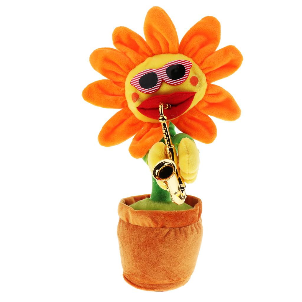 Tachiuwa Dancing Electronic Singing Toy Flower Bobble Plant Pot