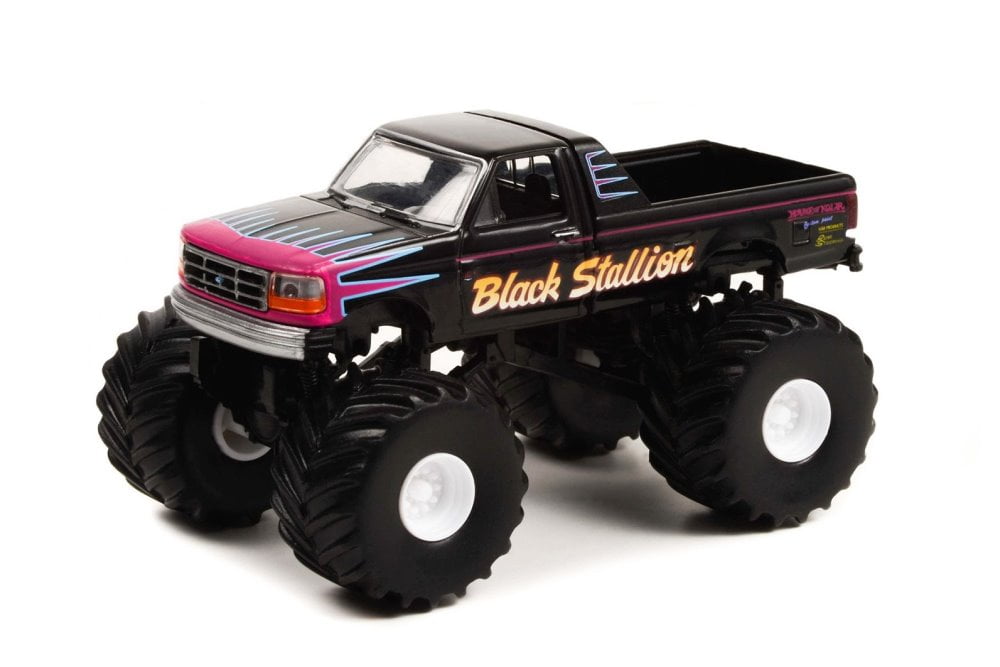 グリーンライト 1989 シボレー S-10 ACE VENTURA 迷彩柄 1989 Chevy S-10 Extended Cab Monster Truck, Ace Ventura