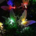 thumbnail image 4 of Luces de hadas de mariposa para exteriores, alimentadas por energía solar, LED, batería, impermeables, 3,5 metros, 10 LED, 2 modos, decorativas para jardín, patio, hogar, Navidad, fiesta de Pascua, 4 of 5