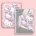 thumbnail image 1 of Sanrio Kawaii Hello Kitty Cinnamoroll Acrylic IPad Air 5 Protective Rotate Case IPad Pro 11 Inch 9th 10th Tablet Computer Cover Gift Festivals, 1 of 6
