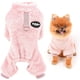 thumbnail image 3 of Pijamas para mascotas, pijamas de vellón Sherpa con anilla en D para perros pequeños y gatos, suéter para cachorros, pijama, mono, abrigo suave, ropa de invierno cálida para yorkshire y, 3 of 7