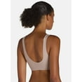 thumbnail image 4 of No Boundaries Wire-Free Bonded Square Neck Bra, Sizes XS to XXXL, 4 of 4