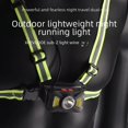 thumbnail image 1 of Luces LED de advertencia de seguridad para correr al aire libre, luces de pecho, luces de montañismo, deportes, carga, impermeables, 1 of 5