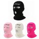 thumbnail image 3 of Gorro de punto de lana de un solo orificio bordado a la moda, orejeras cálidas para montar en toda la cara, gorro para la cabeza con orejeras cálidas, 3 of 5