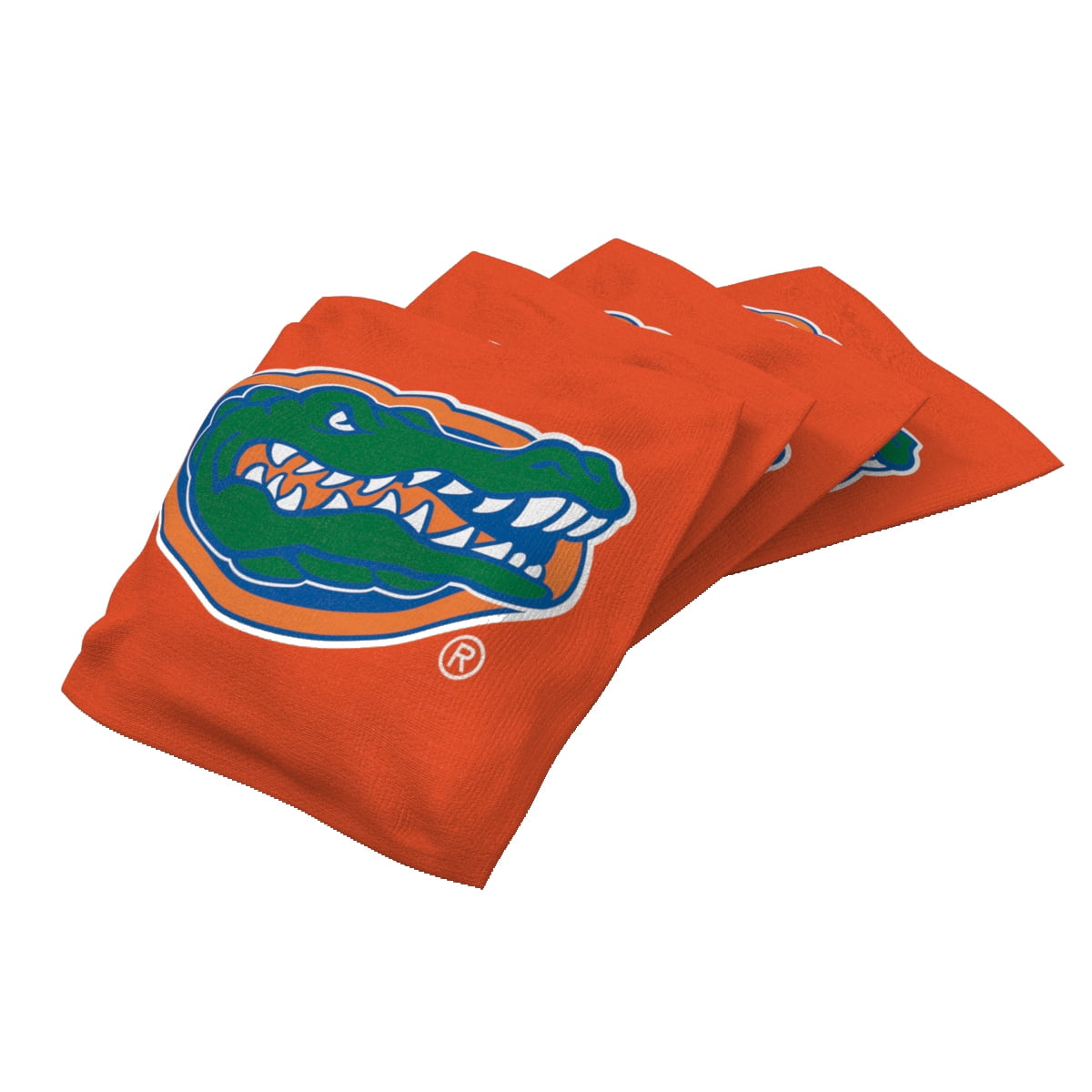 ALL WEATHER University of Florida Gators Cornhole Bean Bags 8 Resin Filled Bags 