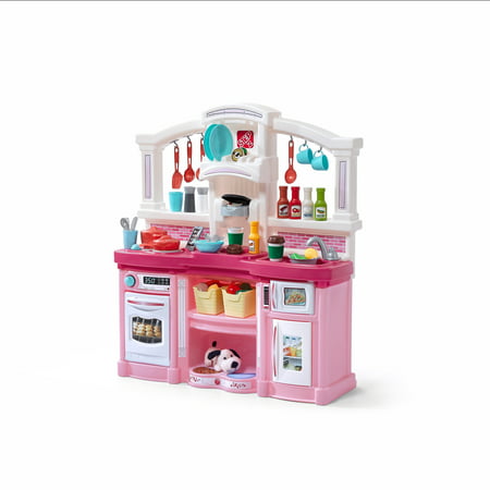 Step2 Fun with Friends Kitchen Pink With 24 Piece Accessory