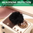 thumbnail image 4 of 2 protectores antiviento para micrófono, protectores de micrófono, protectores de micrófono peludos, filtro antipop para micrófono., 4 of 7