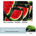 thumbnail image 2 of Watermelon Polyester Indoor/Door/Bath Rugs: Non-Slip, Machine Washable Mats, 2 of 6