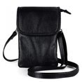 thumbnail image 1 of Bolso de cuero genuino WEIHJMXG negro 13 x 20 cm, 1 of 5