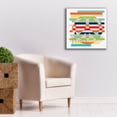 thumbnail image 6 of Epic Graffiti 'Peace Rainbow'  by Erin Clark Canvas Wall Art, 26" x 26", 6 of 6