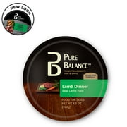 Pure Balance Wet Food Dinner, Lamb Dinner Pate, 3.5 oz