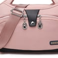 thumbnail image 2 of Oxford Messenger Bags Waterproof Anti-Theft Female Shoulder Handbag (Pink), 2 of 7