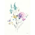 thumbnail image 2 of Nai, Danhui 19x24 White Modern Wood Framed Museum Art Print Titled - Lilac Season I, 2 of 4