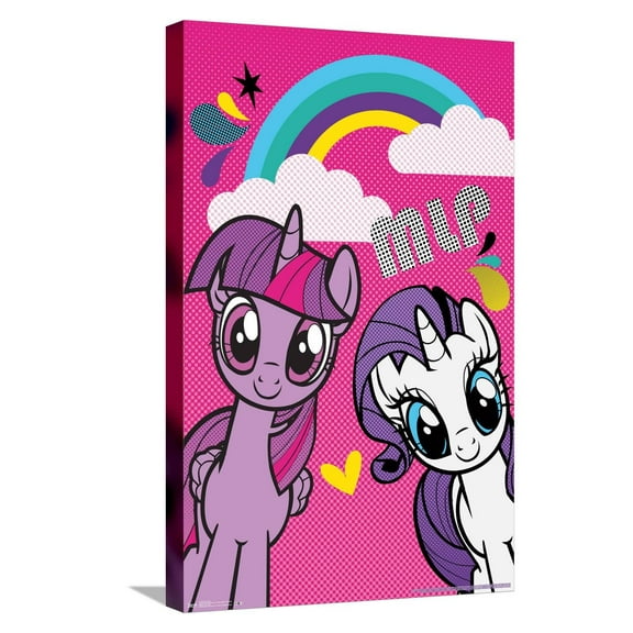 Hasbro My Little Pony - Smile Canvas Wall Poster, 14.725" x 22.375"