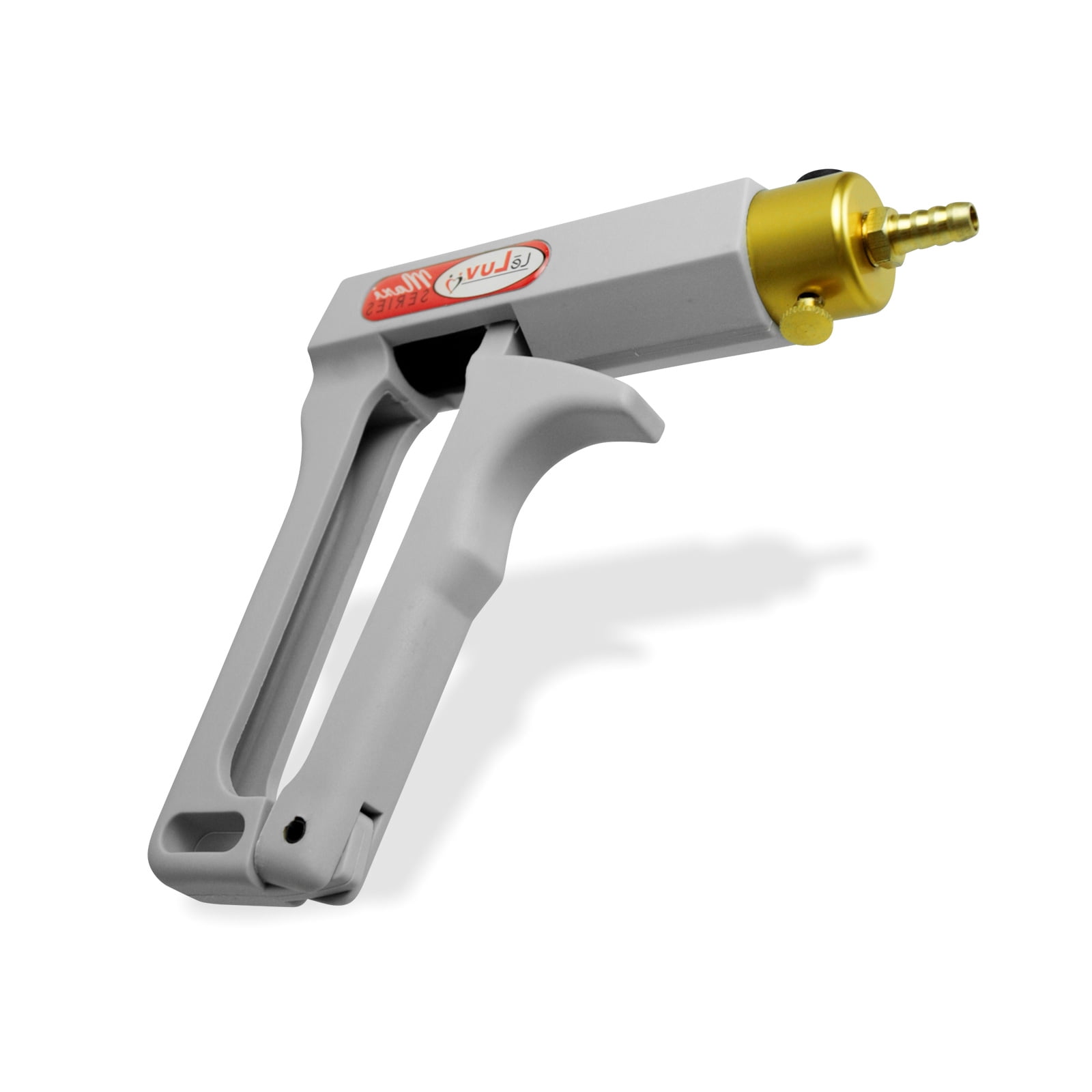 LeLuv Vacuum Pump Maxi Ergonomic Handle with Release Valve Gray