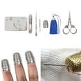 thumbnail image 4 of Tijeras vintage de acero inoxidable para coser y manualidades, para cortar papel y hacer manualidades. Margarita, 4 of 9