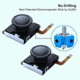 thumbnail image 2 of Gulikit Hall Sensing Joystick for JoyCon Replacement No Drifting Electromagnetic Stick for Nintendo, 2 of 5