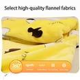 thumbnail image 5 of Ljxge Warm Fleece Pet Blanket For Dogs Cats, Cute Cartoon Print Soft Flannel Mat, All Season Bed Cover For Indoor Outdoor Travel Car Sofa, Machine Washable S, 5 of 8