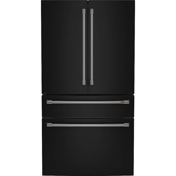 Café CGE29DP3TD1 28.7 Cu. Ft. Matte Black 4-Door French Door Refrigerator