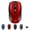 Red, variant on SANPTENT Wireless Mouse, Ergonomic, 2.4 GHz Optical, DPI Adjustable, Compatible With PC, Mac, Laptop, 6 Buttons - Red
