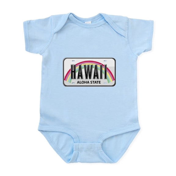 CafePress - Hawaii Infant Bodysuit - Baby Light Bodysuit, Size Newborn - 24 Months