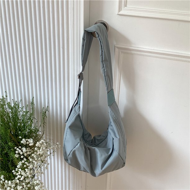 Bolso bandolera de mujer de primavera, de gran capacidad, con correa de hombro ancha, de nailon
