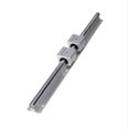 thumbnail image 1 of Linear Rails and Bearings,1Pcs Linear Guide Rail 500mm +2Pcs Linear Bearing 12mm Slide Blocks SBR12UU, 1 of 5