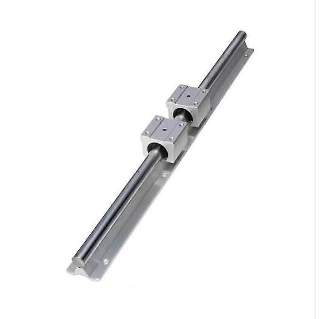 Linear Rails and Bearings,1Pcs Linear Guide Rail 500mm +2Pcs Linear Bearing 12mm Slide Blocks SBR12UU