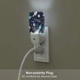 thumbnail image 5 of Balery Space Pattern LED Night Light with Automatic Sensor Plug in Night Light with Dusk-to-Dawn Light Sensor LED Nightlight 0.5W-UK, 5 of 7