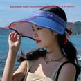 thumbnail image 3 of Herrnalise Women's Summer Sun Protection Fashion Outdoor Sunhat Peaked Cap, 3 of 5