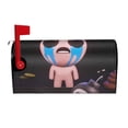 thumbnail image 2 of Lsque The Binding of Isaac Mailbox Cover Standard Size ,Magnetic Mailbox Covers Post Wraps Letter Box Cover -25.5x21 in, 2 of 9