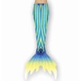 thumbnail image 2 of Girl's Mermaid Tail with Monofin green, 2 of 3