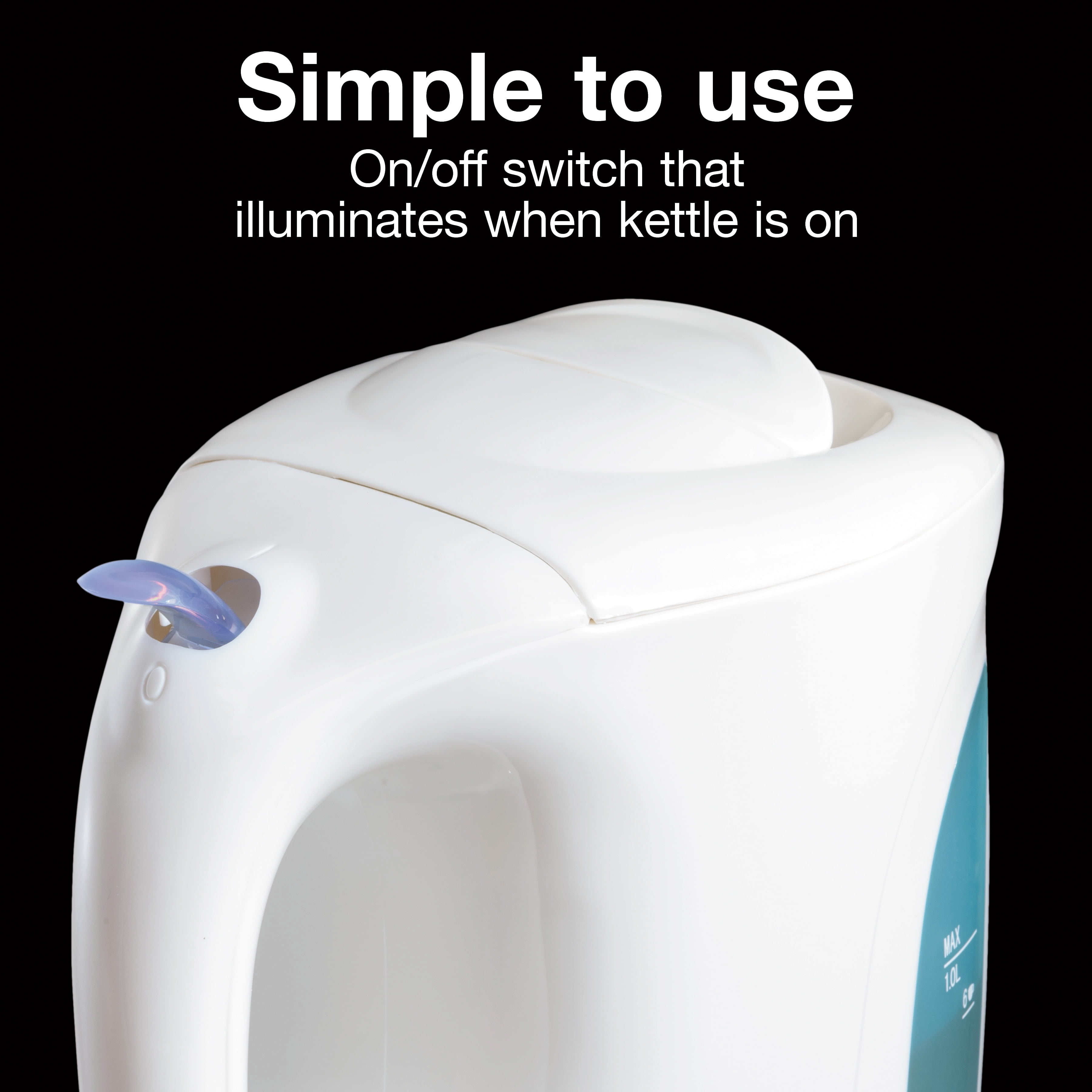 1.7 Liter Cordless Electric Kettle with Auto Shutoff - Model 41002F