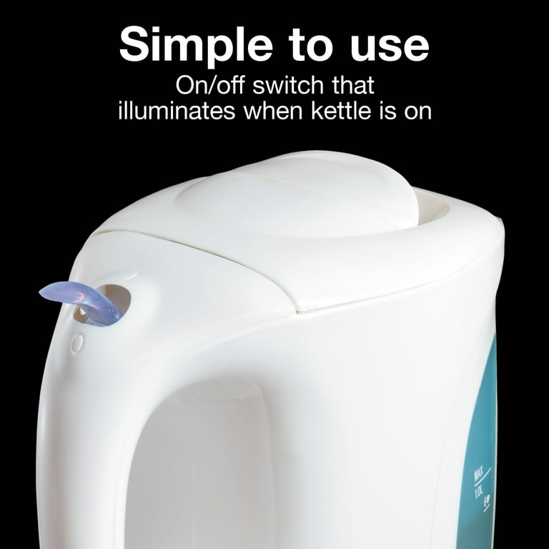 1 Liter Electric Kettle with Boil-Dry Protection