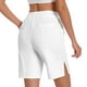 thumbnail image 5 of WILLBEST Pantalones Capri Casuales para Mujer, de Verano, Elásticos, Hasta La Rodilla, para Entrenamiento, Yoga, Informales, con Cintura Elástica, con Bolsillos, 117 Grande, 5 of 5