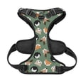 thumbnail image 5 of Lsque Animal Heads Dog Harness, No-Pull Pet Harness with 2 Leash Clips, Adjustable Soft Padded Dog Vest with Easy Control Handle for Large Dogs-, 5 of 9