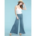 thumbnail image 6 of Made by Johnny Women's Chic Palazzo Lounge Pants XL DENIM, 6 of 6