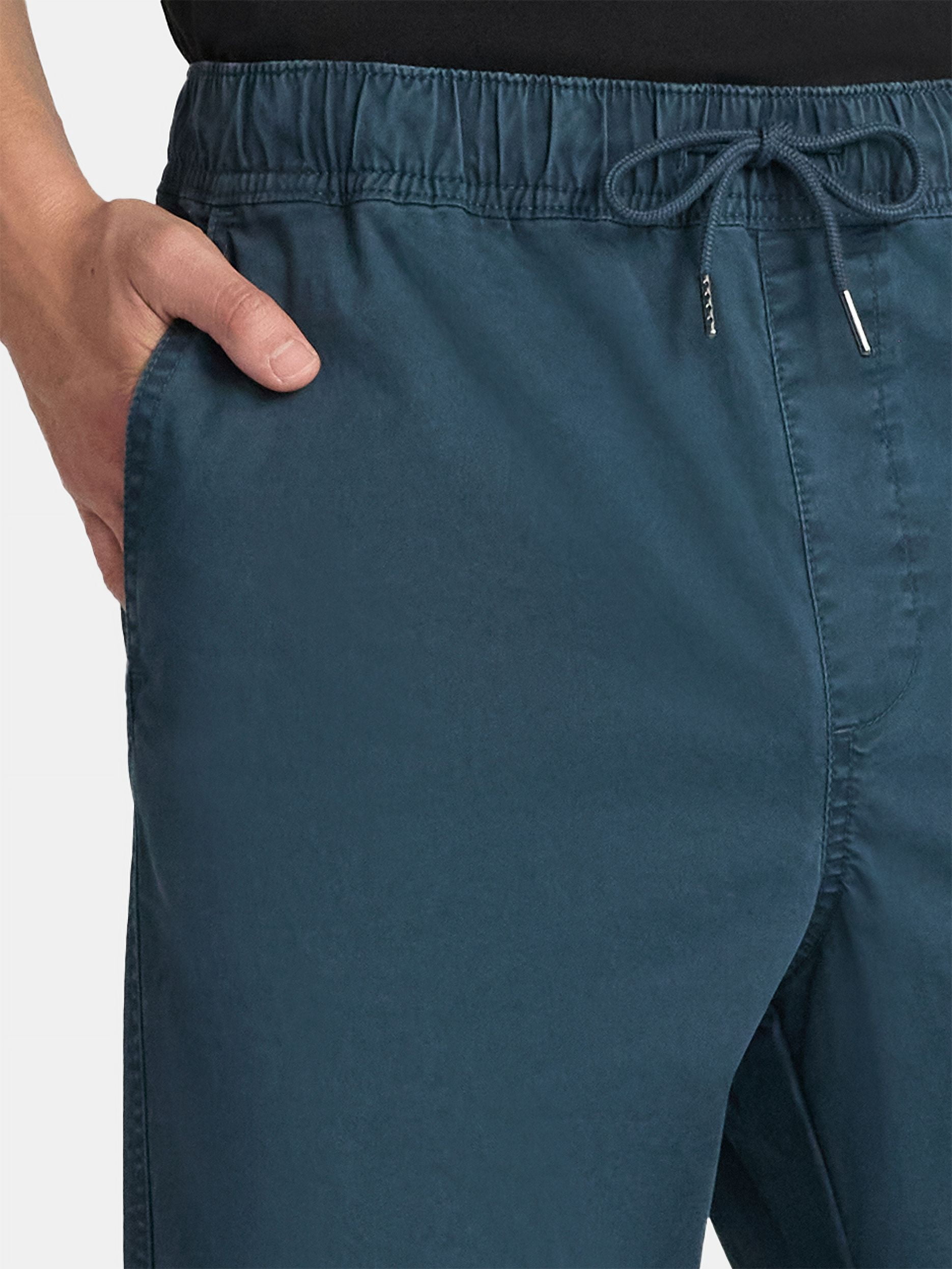 No Boundaries Twill Jogger Pants, Men's XS-5XL